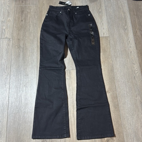 NWT! Banana Republic Dark Wash High Rise Slim Flare Jeans - Size 26/2 🔹 - Picture 8 of 10